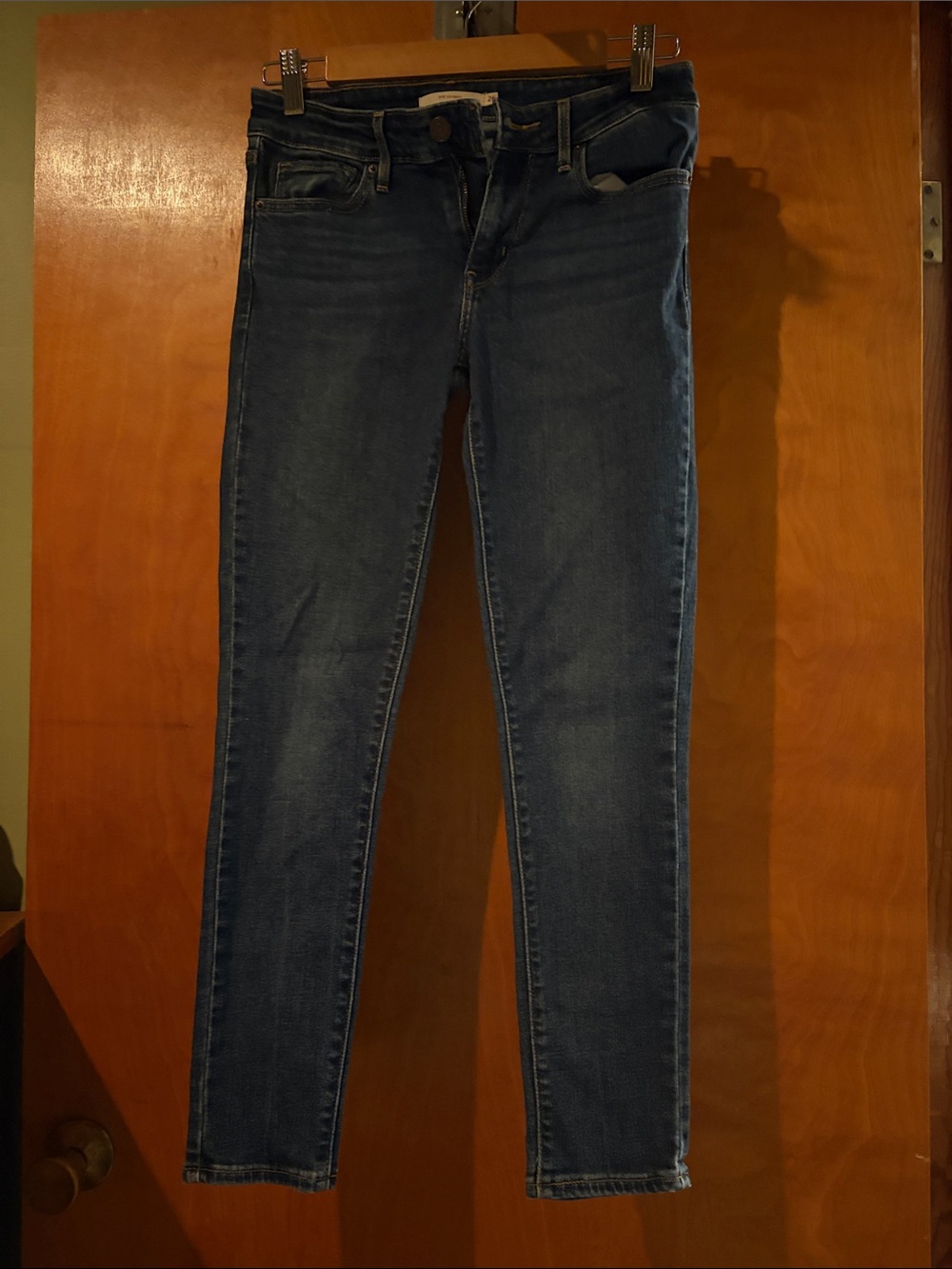 Levi's Women's Skinny Jeans - Dark Blue Wash